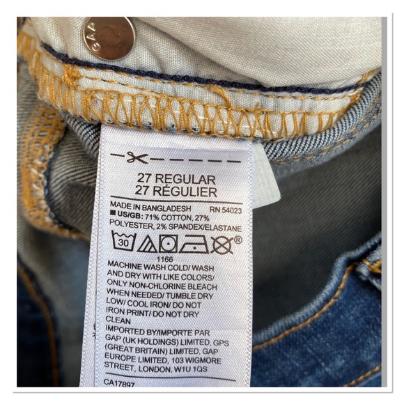 GAP Perfect Boot Mid Rise Jeans - Picture 6 of 12